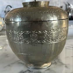 Pottery Barn Decorative Metal Box