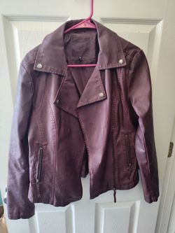 Max Studio Leather Jacket 