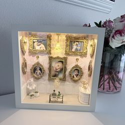 White 10x10 Museum Of Us Shadowbox 🌹