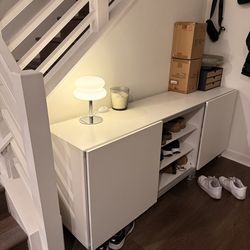 IKEA BESTA media cabinet with sliding doors