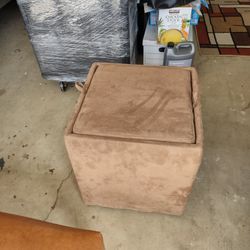 Small Ottoman With Storage