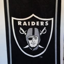 Oakland Raiders Beach Towel