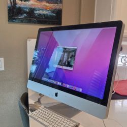 Imac 27" i5 8Ram 250ssd 2560x1440 High Monterey-Office  keyboard and mouse