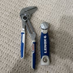 Lenox Pliers Wrench And Trifold Jab Saw Drywall
