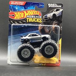 Hot Wheels Monster Trucks Fast & Furious Nissan Skyline GT-R Die-Cast New 2026.