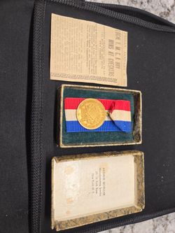Antique Checkers Tournament Medal Gold Filled 1922 NYC
