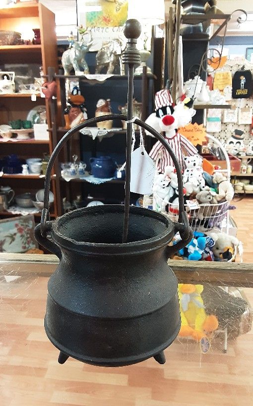 Mini Cast Iron Cauldron- Located In Shelton 