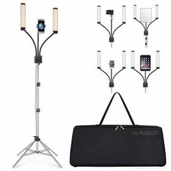 Glamcore Selfie Light with accessories