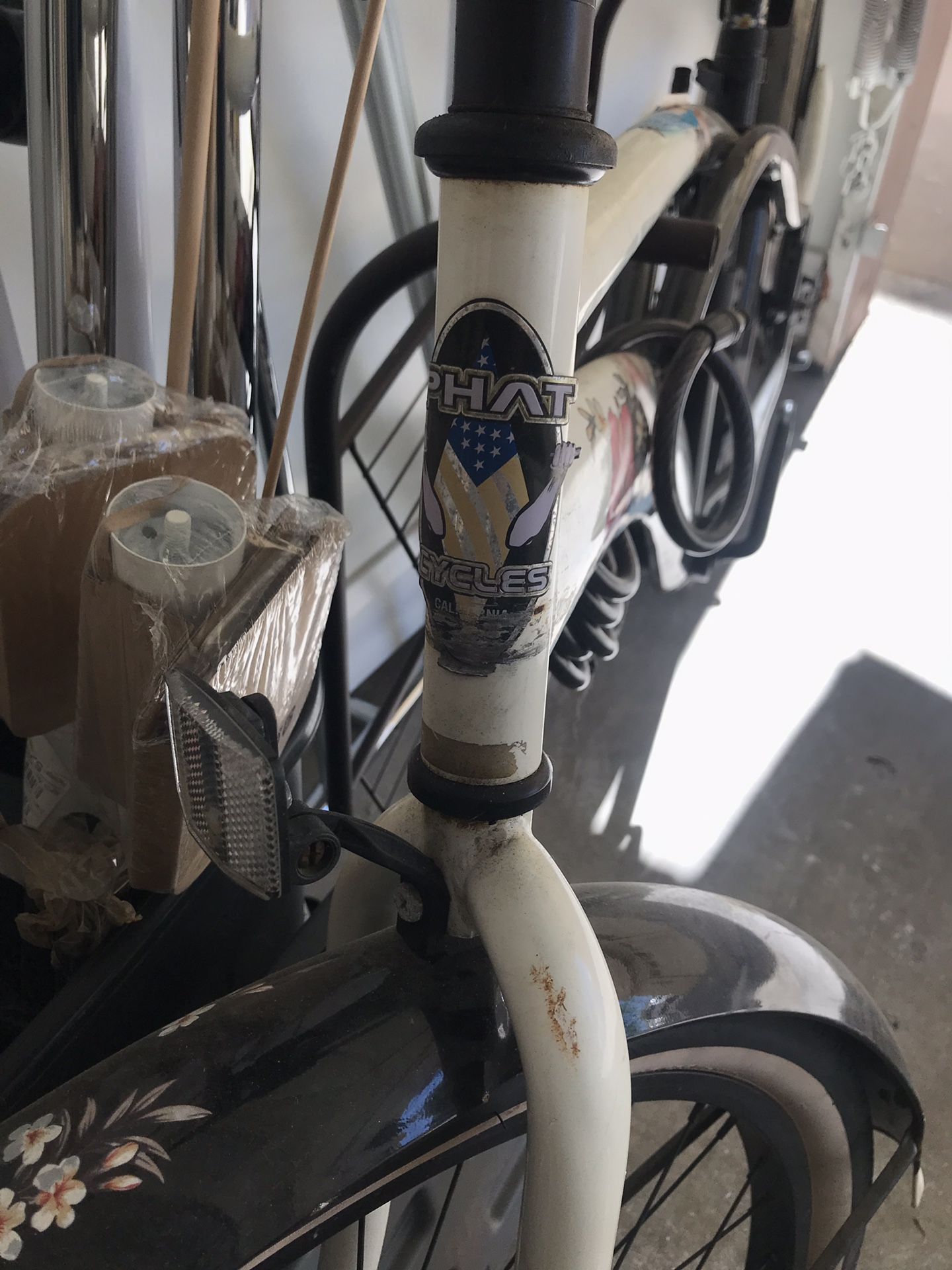 PHAT cycle Aloha Mahalo black single speed beach cruiser for Sale