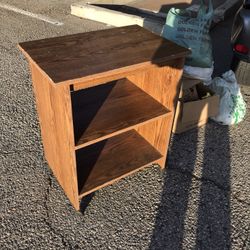 TV Stand Or End Or Side Table On Caster Wheels