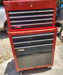 Vintage Craftsman Red Tool Chest