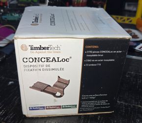 CONCEALoc Hidden Fastener 100 sq. ft. (175 CONCEALoc Fasteners, 184 Screws and Drive Bit)