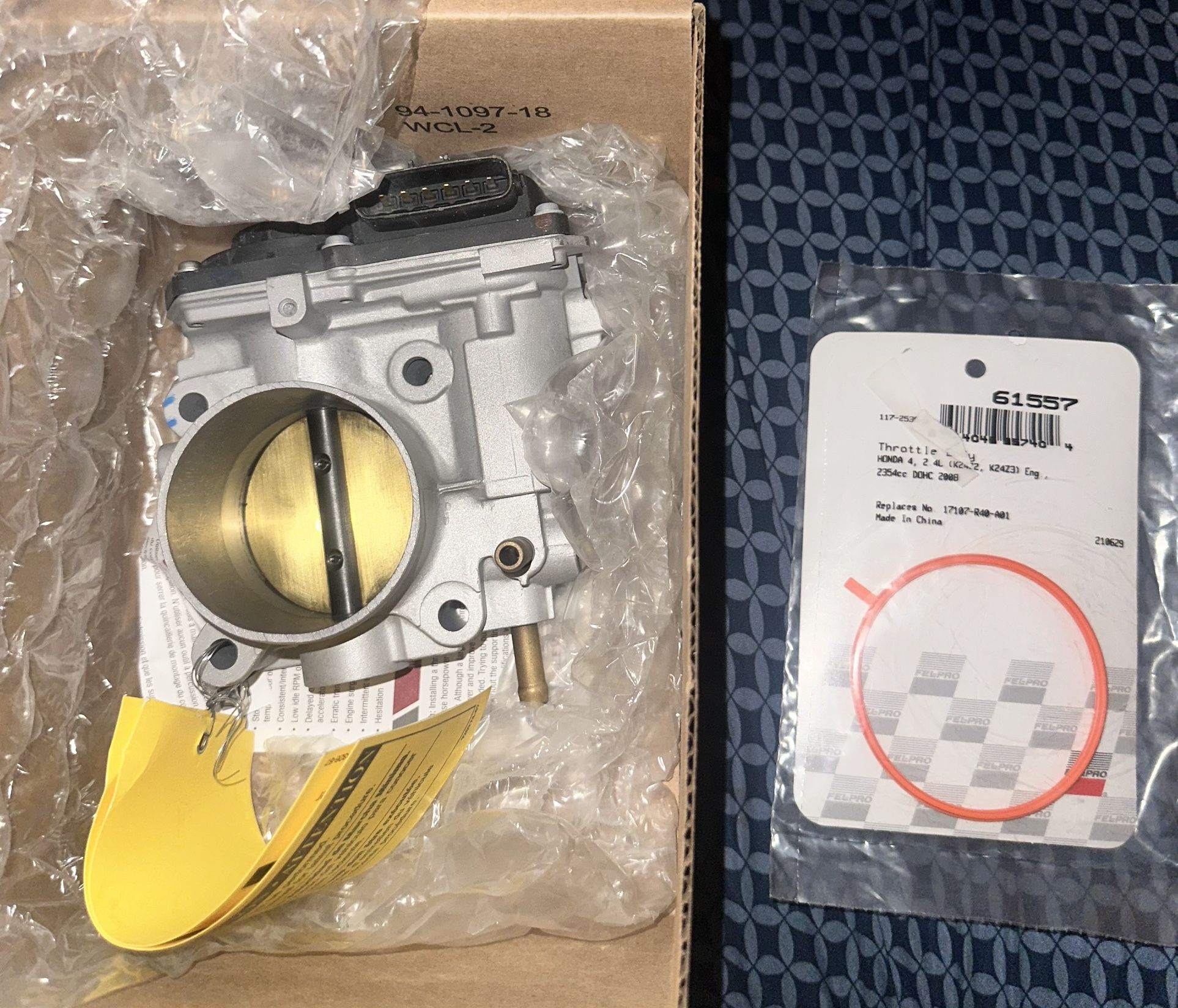 Honda Throttle body 4cyl., 2.4L
