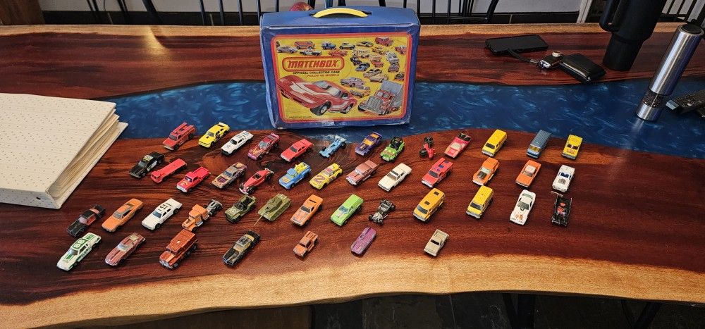 Vintage Matchbox and Hotwheels
