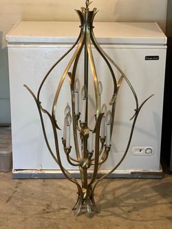 Bronze chandelier