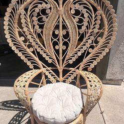 Peacock Chair $350