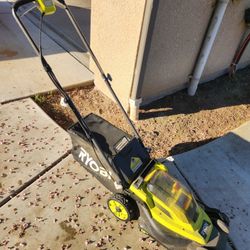 Ryobi Lawnmower & Weedeater 