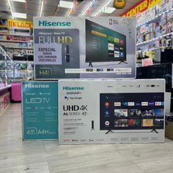 HISENSE Roku Tv Smart Tv 43" Display 