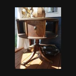 Antique Drum Table