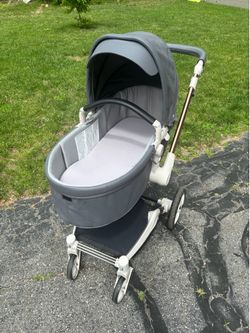 Hot mom 2 ultra baby stroller with bassinet