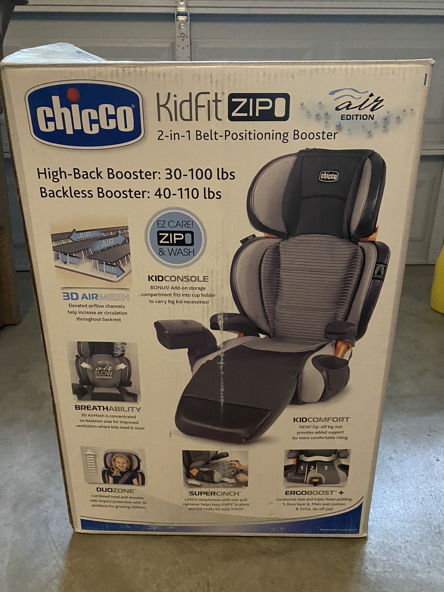 2 Chicco Kidfit Booster Seats 💺 $60