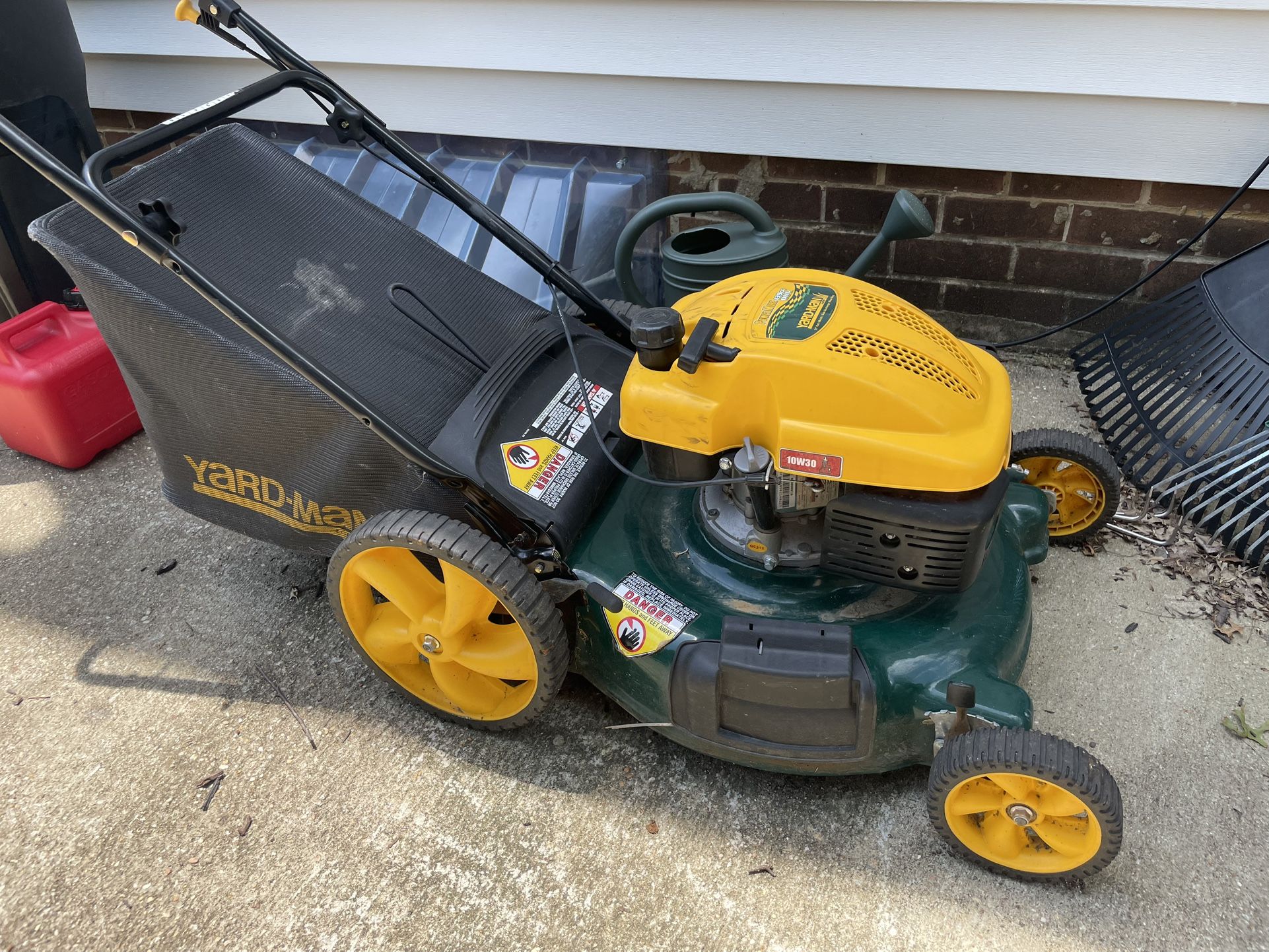 $50 — Yard man lawn mower