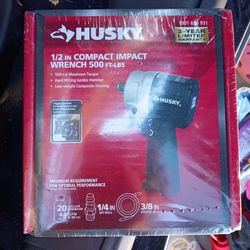 Husky 1/2in impact wrench 500ft-lbs