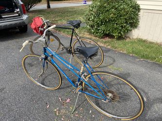 Early 1970 vintage tuned up bikes