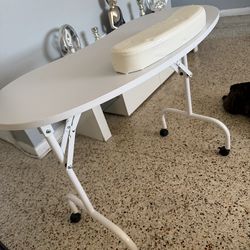 Mesa de manicurista portatil