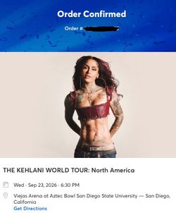 Kehlani Tickets