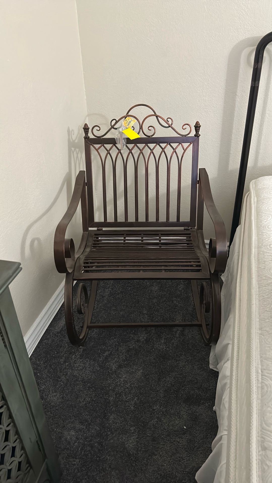 Brass Rocking Chair
