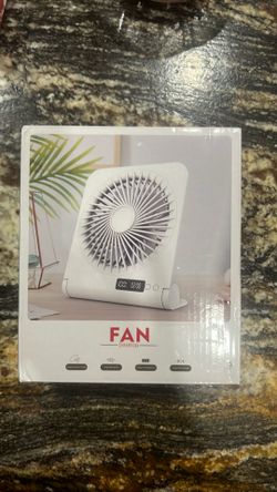 Desktop Fan white