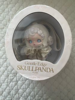 Gentle edge skullpanda plush