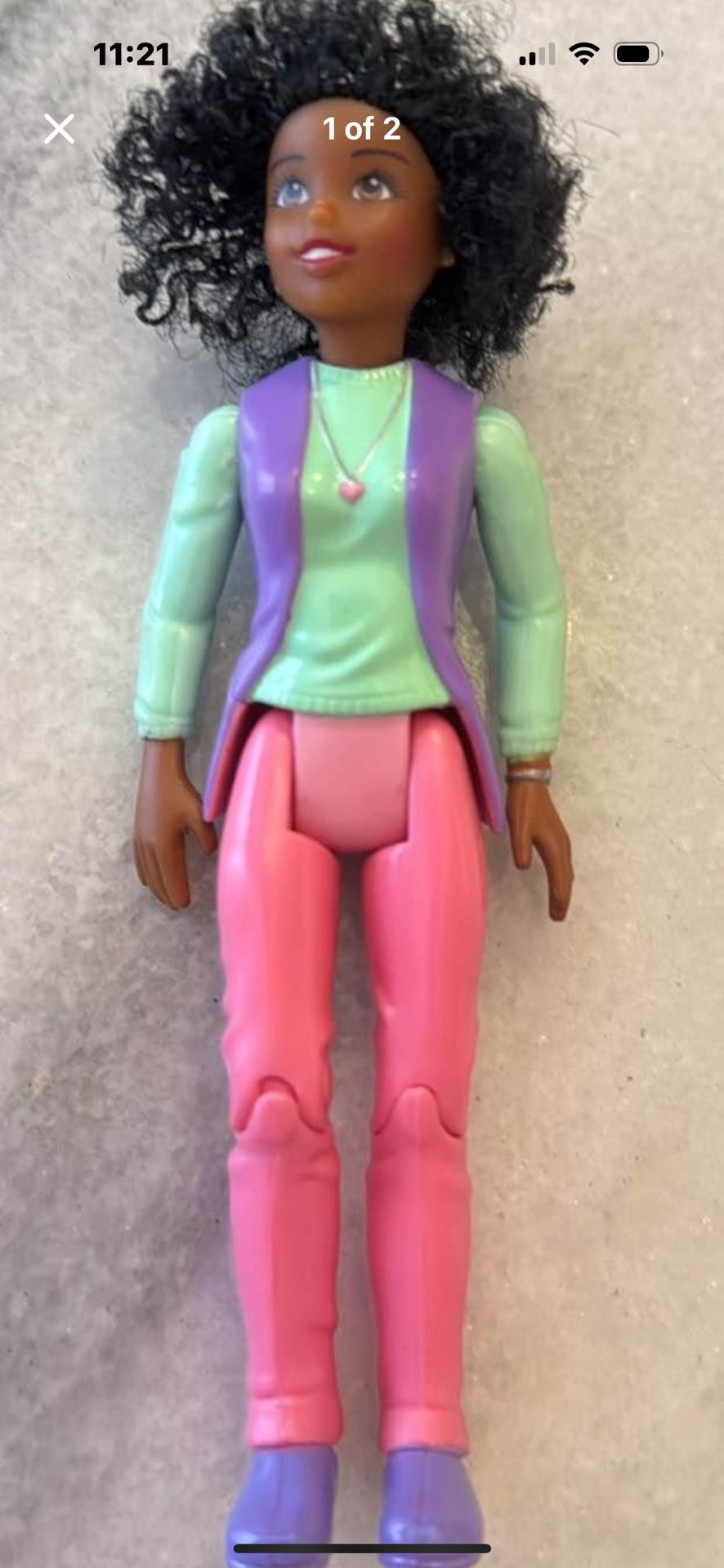 2002 Fisher Price Loving Family African American Mother Doll figure