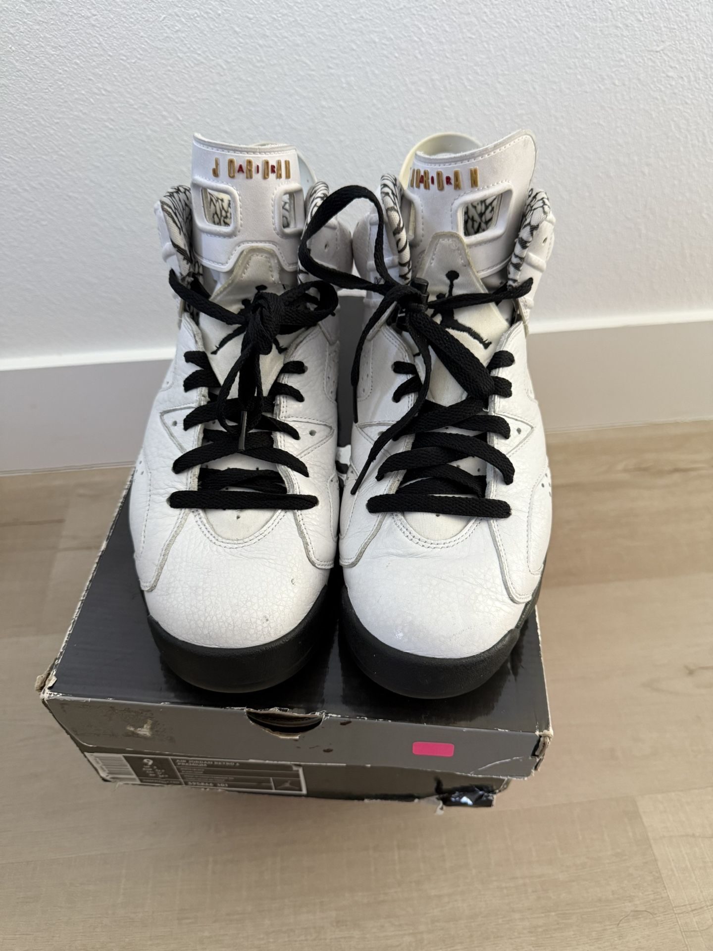 Air Jordan Retro 6 Premium Motorsports Sz 9