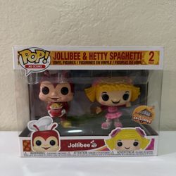 Funko Pop! Vinyl Jollibee & Hetty Spaghetti 2-Pack First to Market Exclusive
