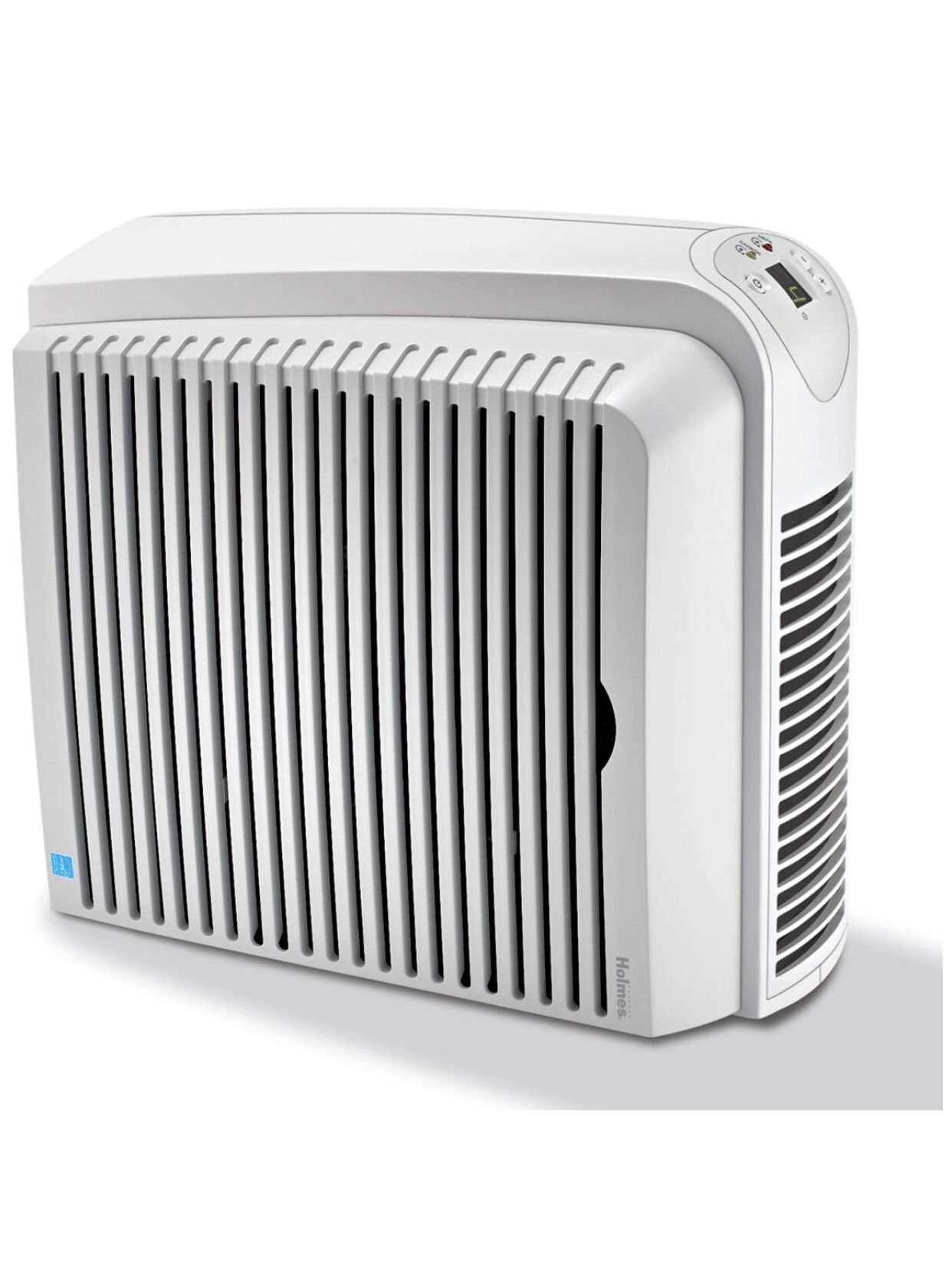 Air Purifier Holmes True HEPA Allergen Remover with Digital Display for Medium Spaces, White