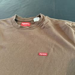 Supreme Tee Brown 