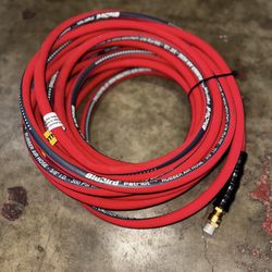 50’ Rubber Air Hose 3/8” 300 psi 