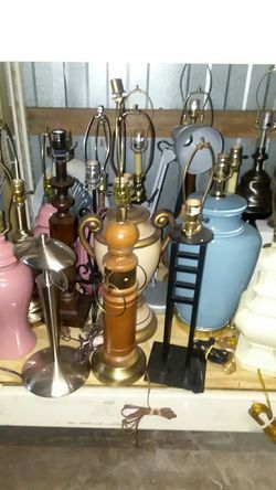 Lamps all on this shelf are $10