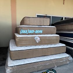 Leslie Queen Firm Mattress With Boxspring New Set Cama Nueva 