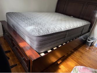 Bed and bed frame