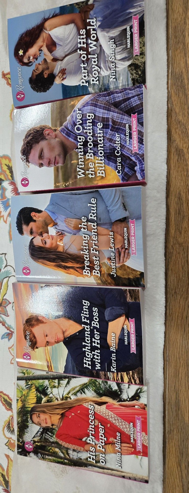 Romance Books, Larger Print