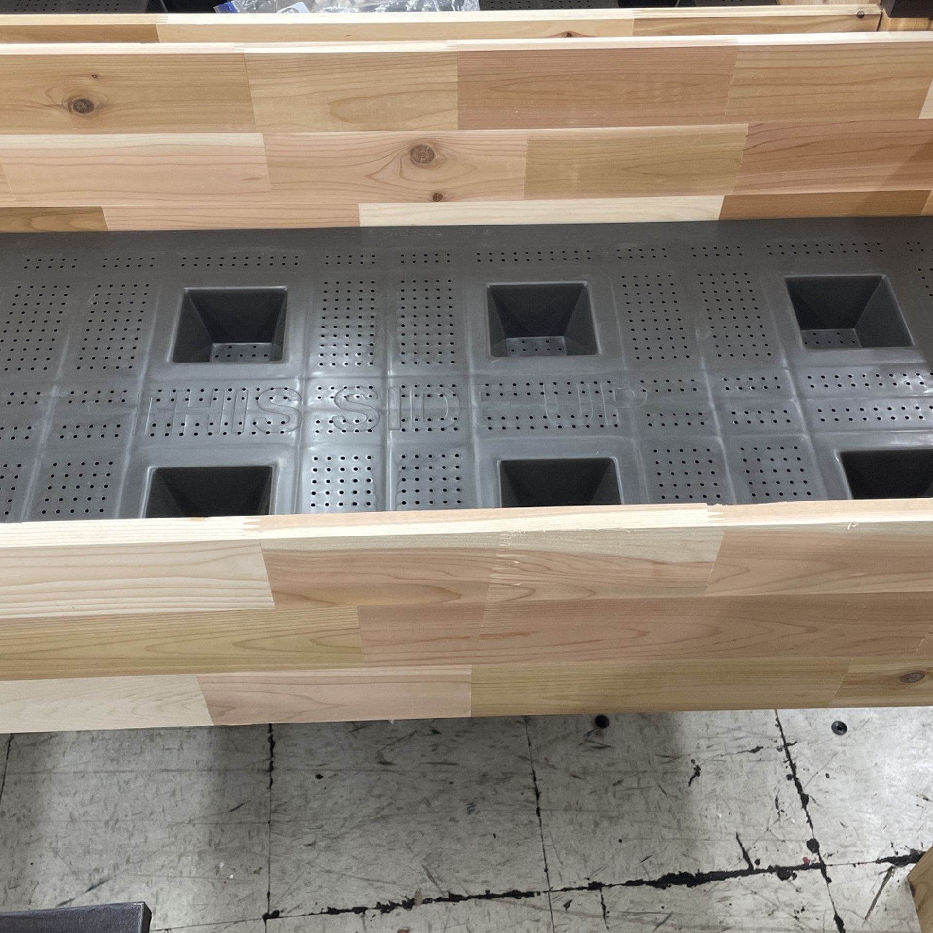 Wooden Plant Holder