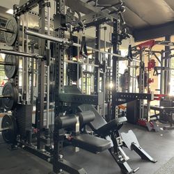 SMITH MACHINE🔹HALF RACK🔹SQUAT RACK🔹GYM EQUIPMENT 