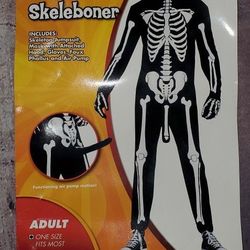 SkeleBONER costume. PUMP INCLUDED