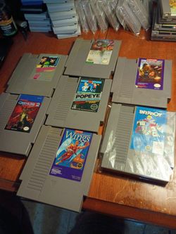 Nintendo NES games 2 for $25 price for pick up in Glendale