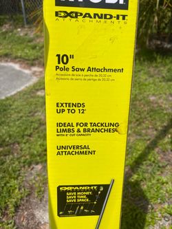 Pole saw attachment for Ryobi