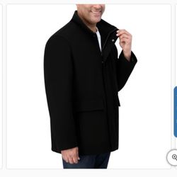 Nautica Men's Wool Blend Coat