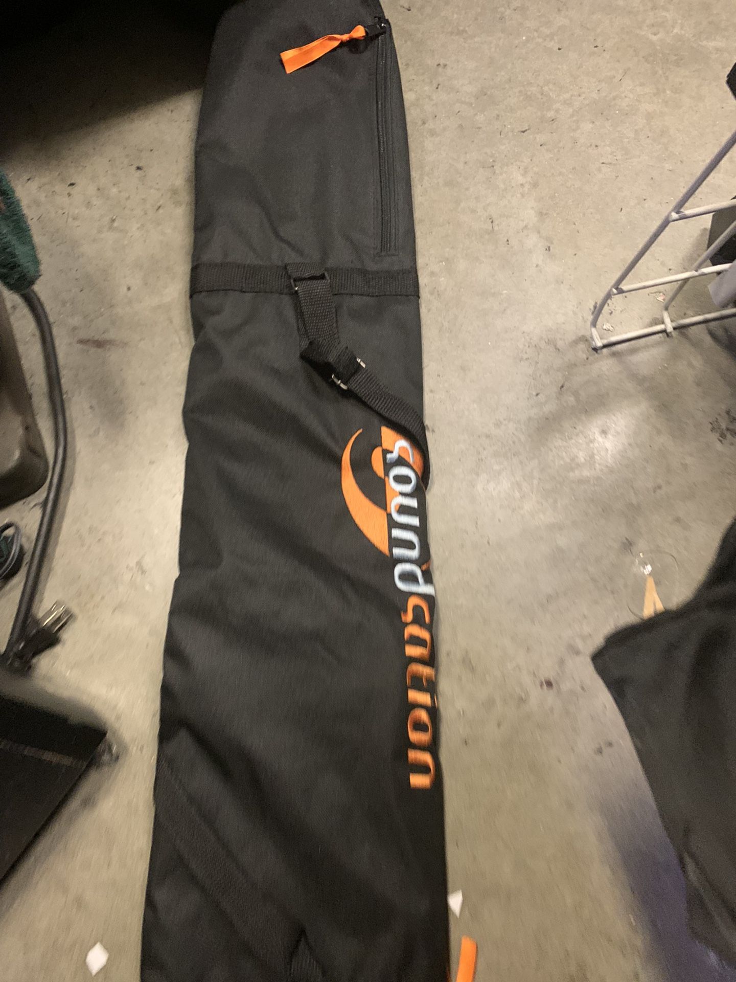 Microphone stand travel bag by sound station New
